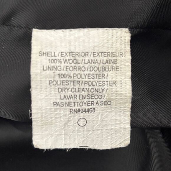 Donnybrook Womens Wool Trench Coat Size 10 Vintage Old Money Clean Girl - Picture 4 of 7